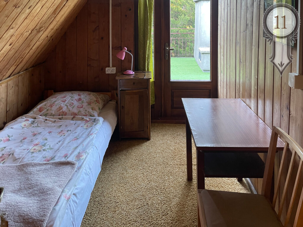 Pokój nr 11, jednoosobowy.