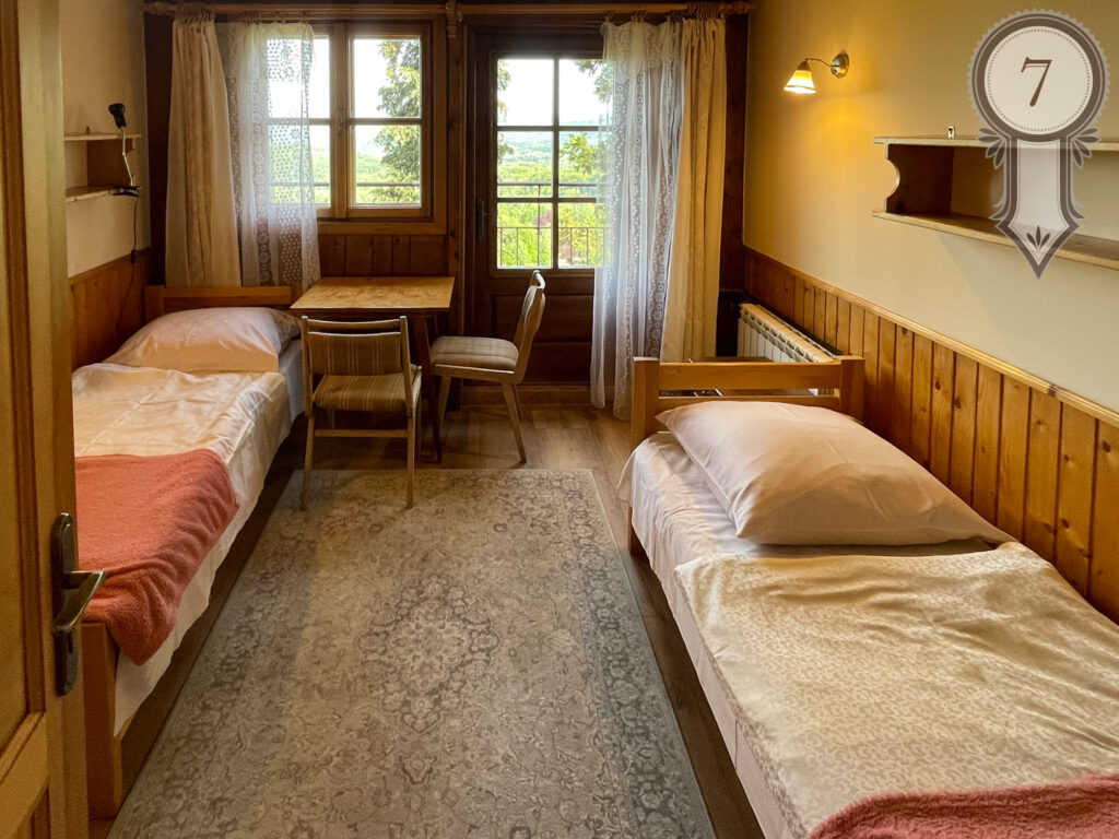 Pokój nr 7, dwuosobowy.